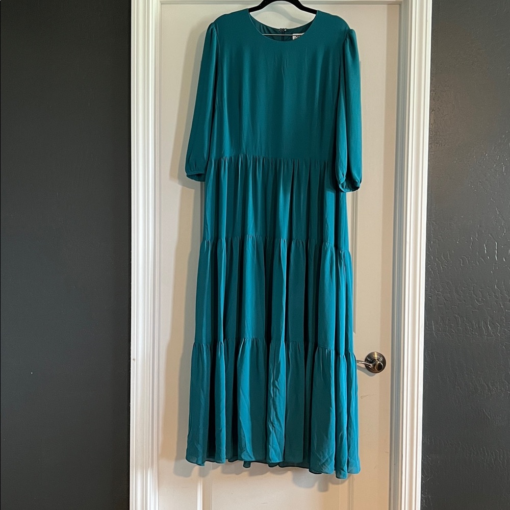 Teal dress